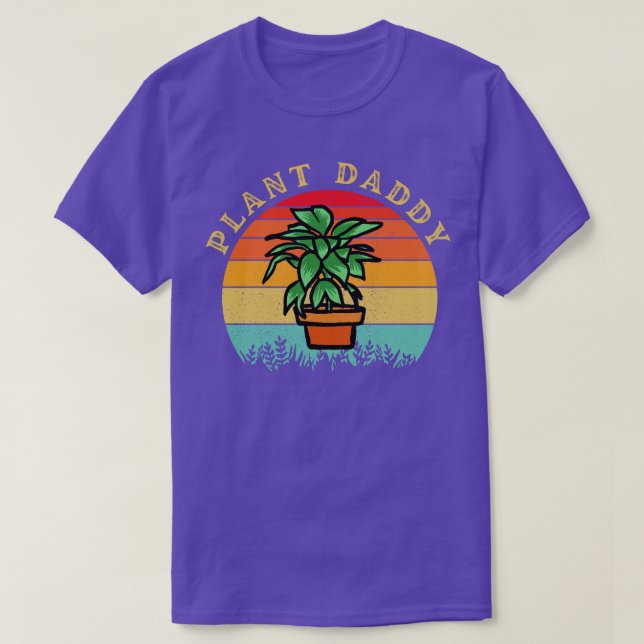 Camiseta Pai vegetal (Frente do Design)