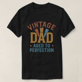 Camiseta Pai Vintage Envelhecido até Perfecção
