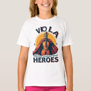 Camiseta pai Viola Player Porque Violinistas Precisam De He