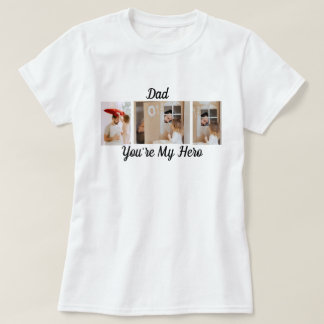 Camiseta Pai, você é meu herói