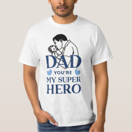 Camiseta Pai, Você É Meu Super-Herói