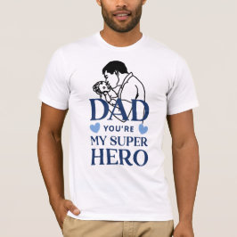 Camiseta Pai, Você É Meu Super-Herói