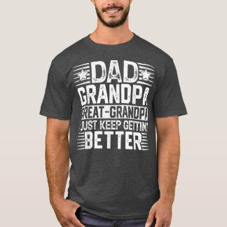 Camiseta Pai Vovô Excelente Dia de os pais Vovô