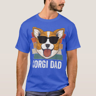 Camiseta Pai Welsh Corgi Retro Style Roupa para Crianças Ho