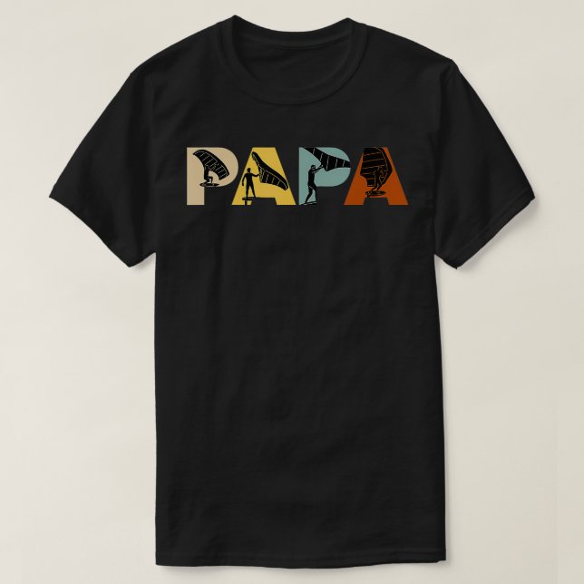 Camiseta Pai Wing Surf Wing Pai Wingfoil (Frente do Design)