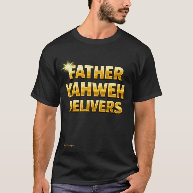 Camiseta Pai YAHWEH Entrega (Frente)
