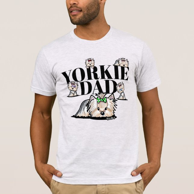 Camiseta Pai Yorkie (Frente)