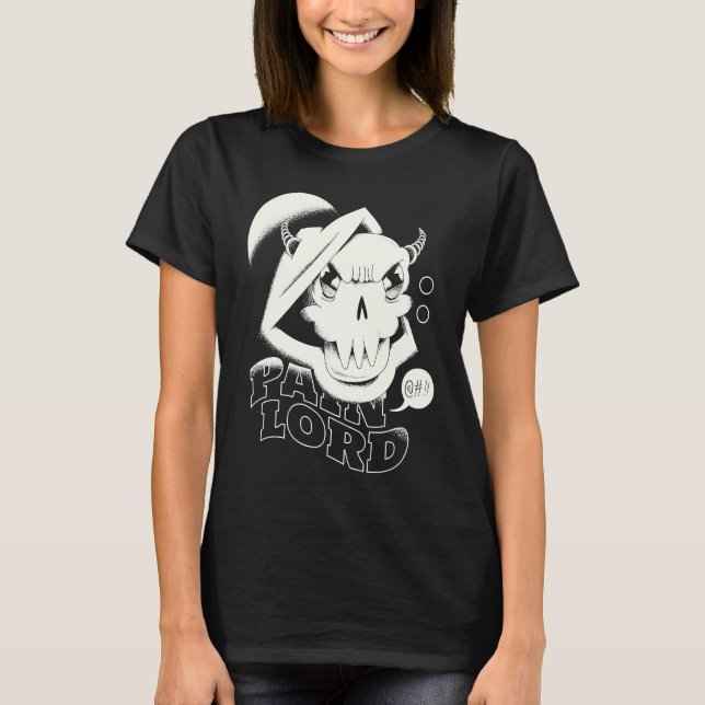Camiseta Pain lord scary creepy creature hoodie (Frente)
