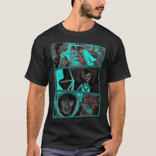 Camiseta Painéis de Tiro em Grupo da Série de Artistas de M