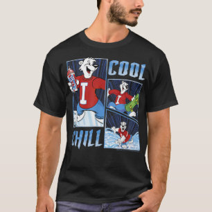Camiseta Painéis em quadrinhos do Urso de Calor Legal ICEE