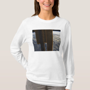 Camiseta Painéis solares da estação espacial internacion