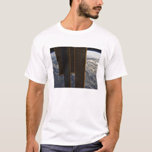 Camiseta Painéis solares da estação espacial internacion