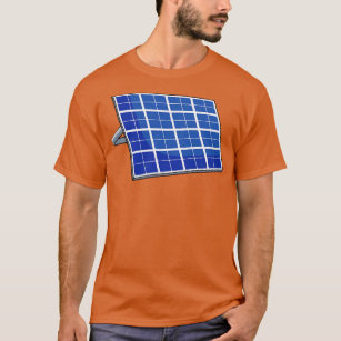 Camiseta Painéis solares de energia renovável de painel sol