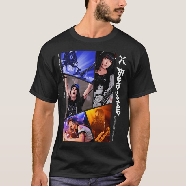 Camiseta Painel Band Maid (Frente)