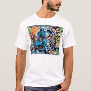 Camiseta Painel cómico da noite a mais preta - cor