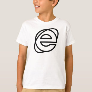 Camiseta Painel de Ícones do Internet Explorer