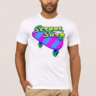 Camiseta Painel de Surf da Rua Retro Corey Tiger 80s