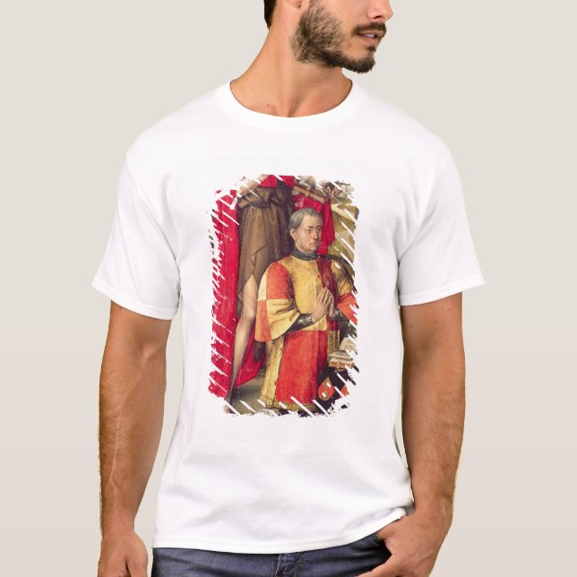 Camiseta Painel esquerdo, do polyptych principal do altar (Frente)