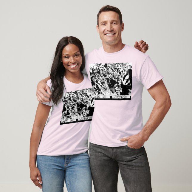 Camiseta Painel Heros mau (Unissex)