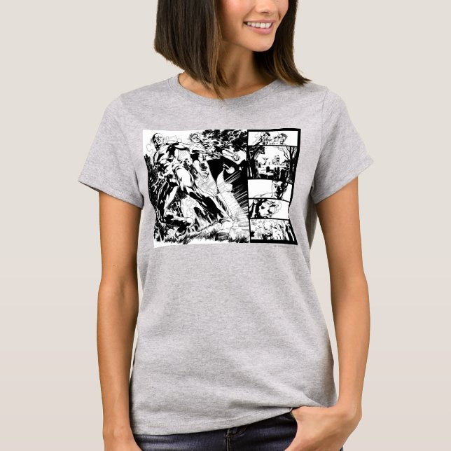 Camiseta Painel Lanterna Flash e Verde 2 (Frente)