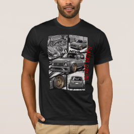 Camiseta Painel Manga Lada Niva JDM
