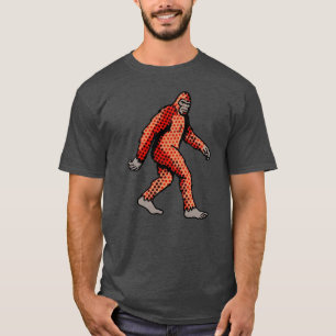 Camiseta Painel Pop Art de Criatura da Floresta de Quadrinh