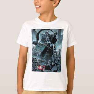 Camiseta Painel preto do corpo da lanterna