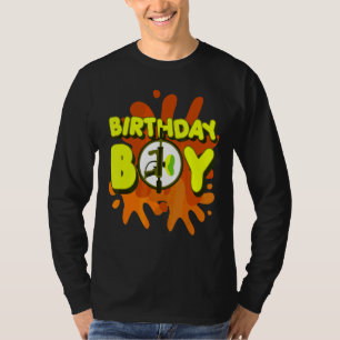 Camiseta Paint Birthday Boy Team Paintball