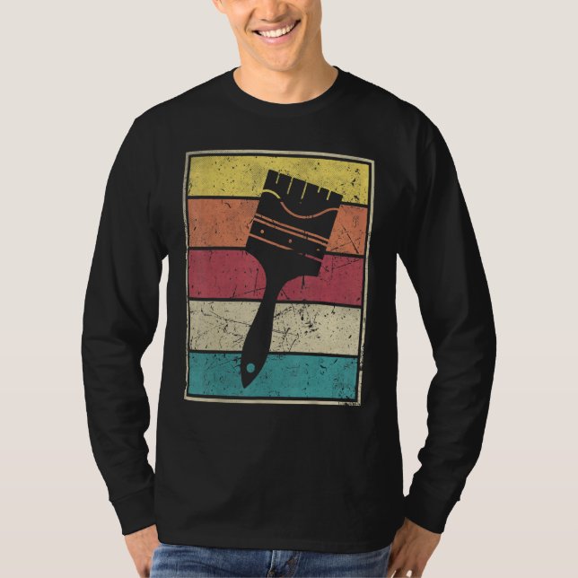 Camiseta Paint Brush Painter (Frente)