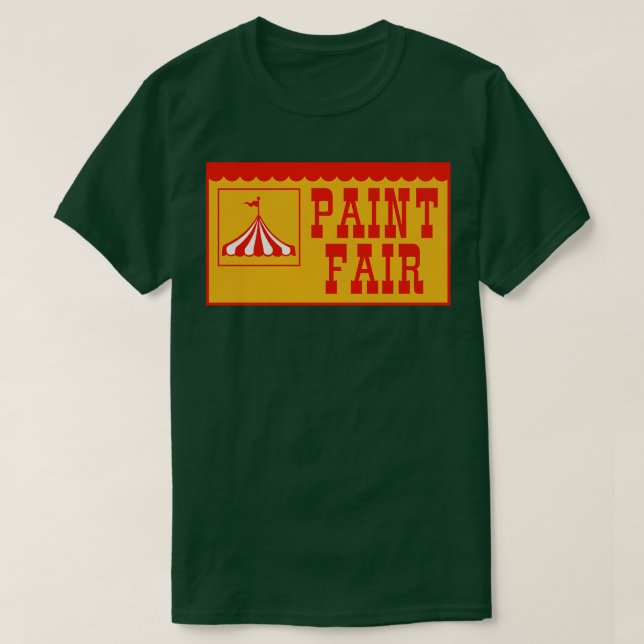 Camiseta Paint Fair (Frente do Design)