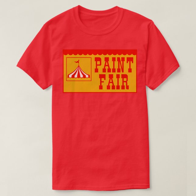 Camiseta Paint Fair (Frente do Design)
