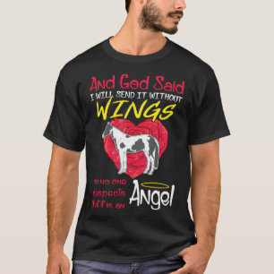 Camiseta Paint Horse Angel sem asas Pet s