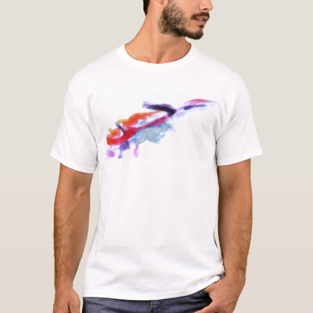 Camiseta Paint Smears Smoking Work (Frente)