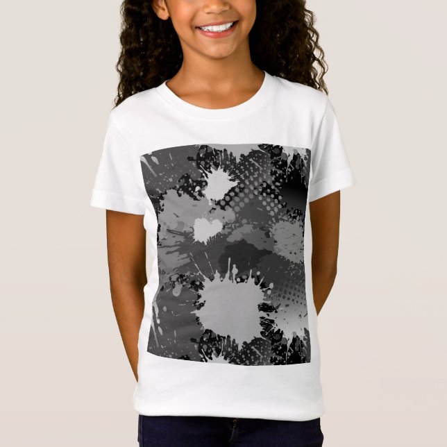 Camiseta Paint Splash Patterno 2 (Frente)