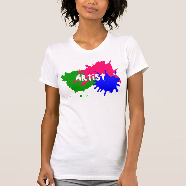 Camiseta Paint Splatter (Frente)