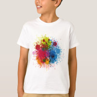 Paint Splatter colorido