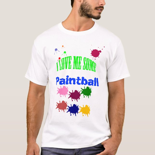 Camiseta Paintball (Frente)