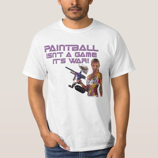 Camiseta Paintball dos ratos de deserto de AZ (Frente)