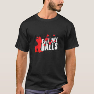 Camiseta Paintball Eat My Balls Equipe de Pintor Softair Ai