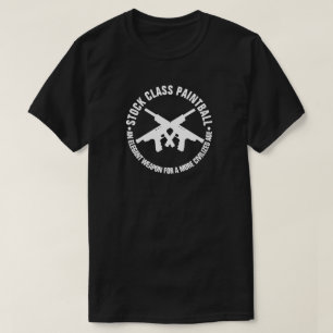 CAMISETA PAINTBOLA DE CLASSE DE STOCKS