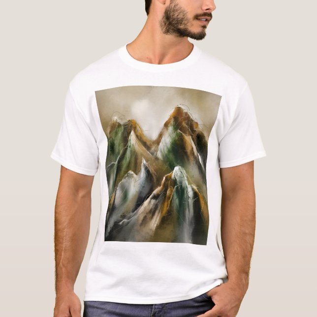 Camiseta Painted Mountains  (Frente)