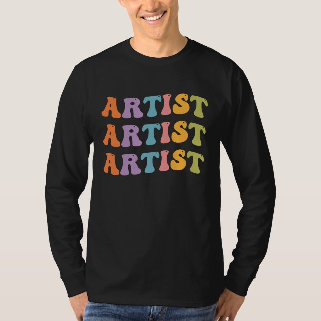 Camiseta Painter Artis  Artwork Graphic  Designer (Frente)