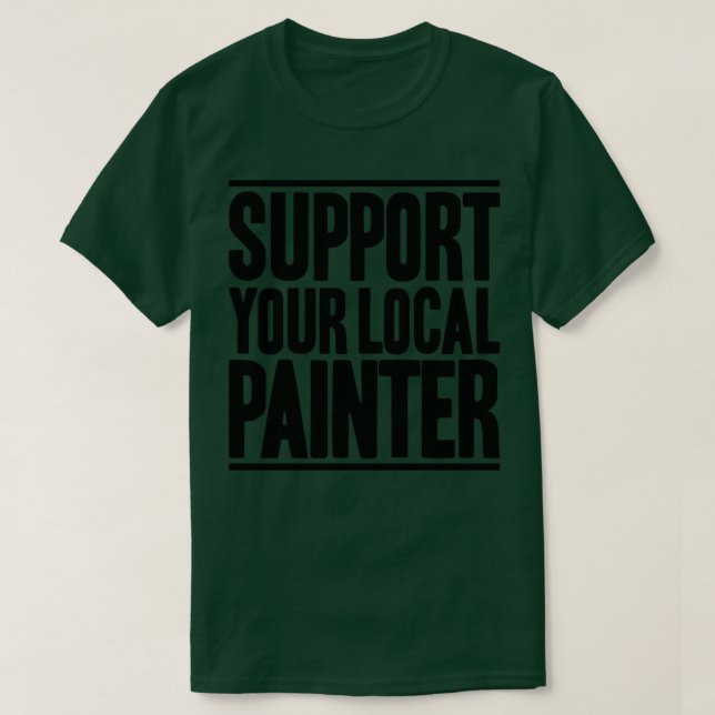 Camiseta Painter Decorator House Painter19 (Frente do Design)