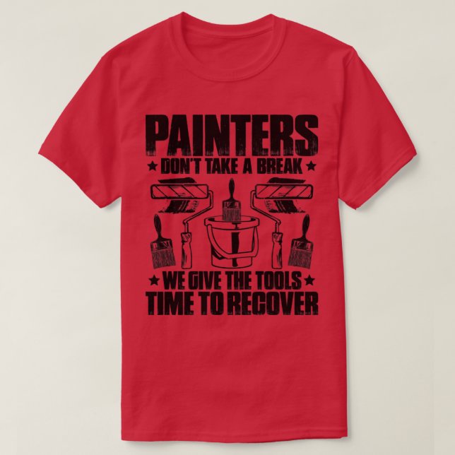Camiseta Painter Decorator House Painter26 (Frente do Design)