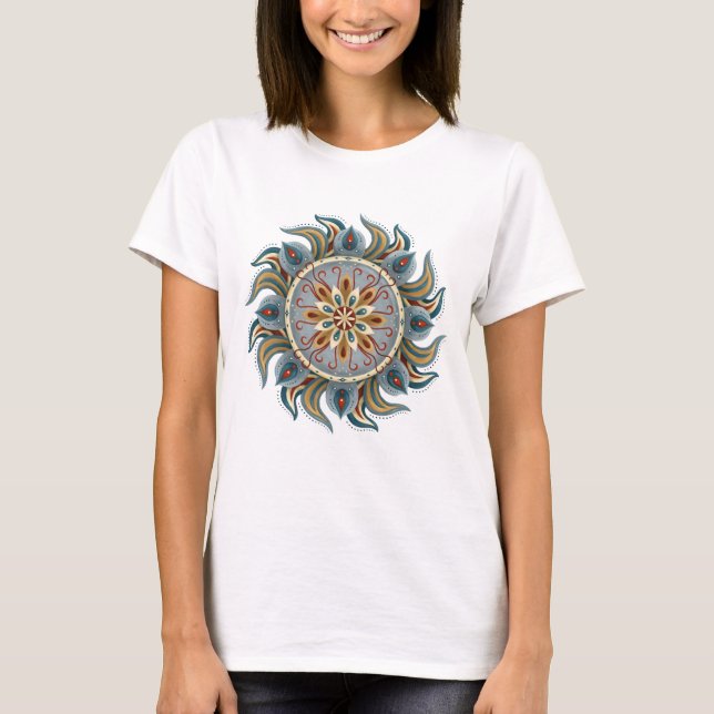Camiseta Painterly Mandala (Frente)