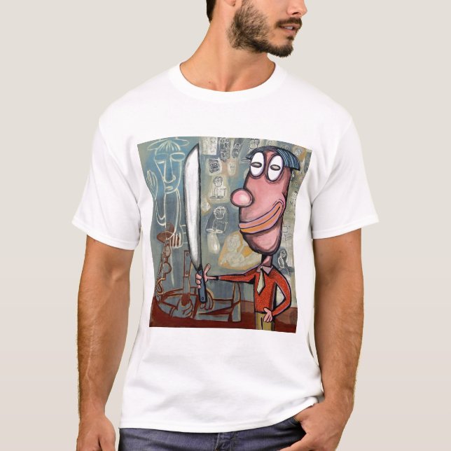 Camiseta painting#17 a ser ou a não ser (Frente)