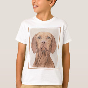 Camiseta Painting Vizsla - Arte de Cachorro Original