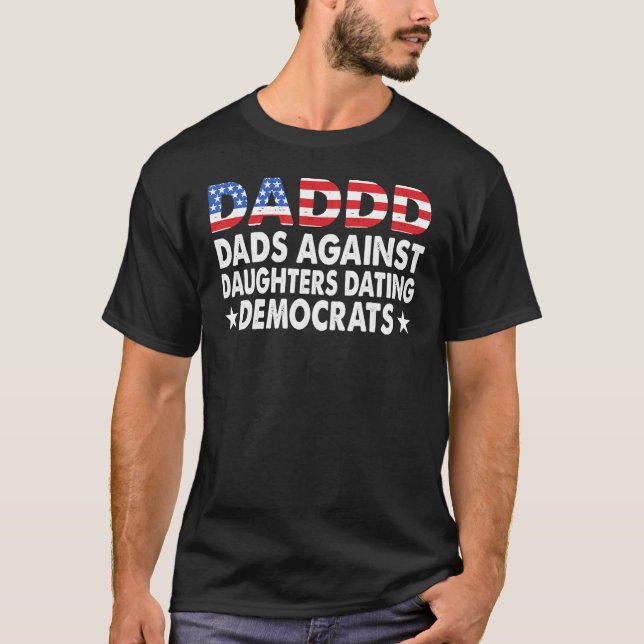Camiseta Pais Adicionados Contra Democratas Namorandos Filh (Frente)