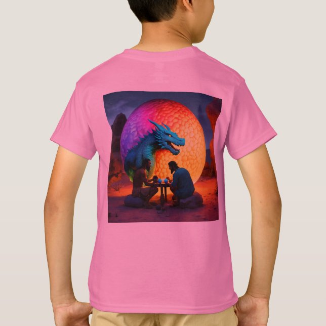 Modelo Imagem de desenho animado Alienígena Camiseta on-line