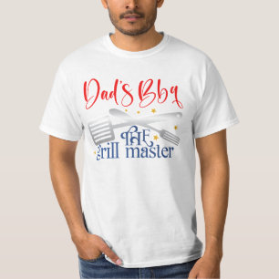 Camiseta Pais churrasco o mestre da grelha